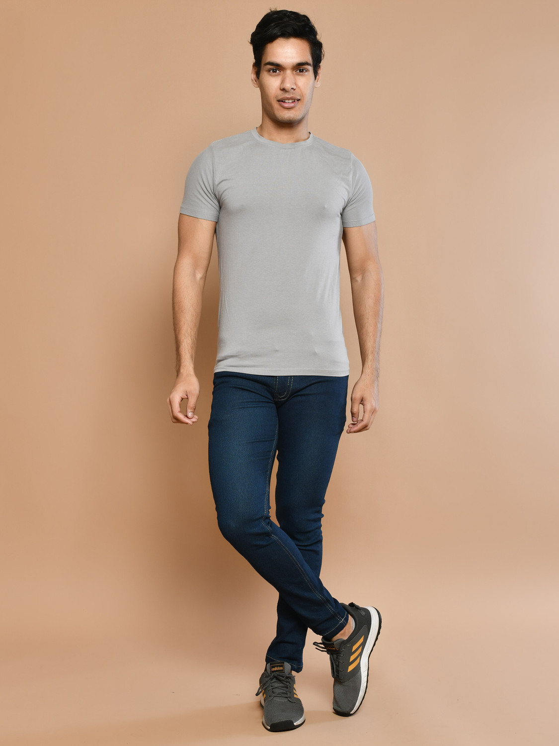 Image of Lzard Regular Men Dark Blue Jeans