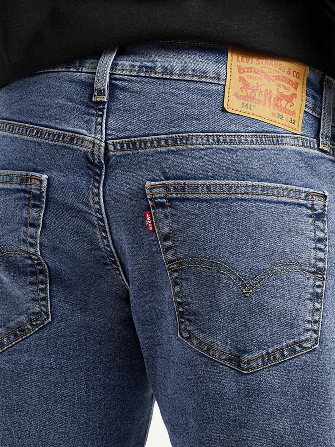 Image of LEVI'S 541 Relaxed Fit Men Blue Jeans