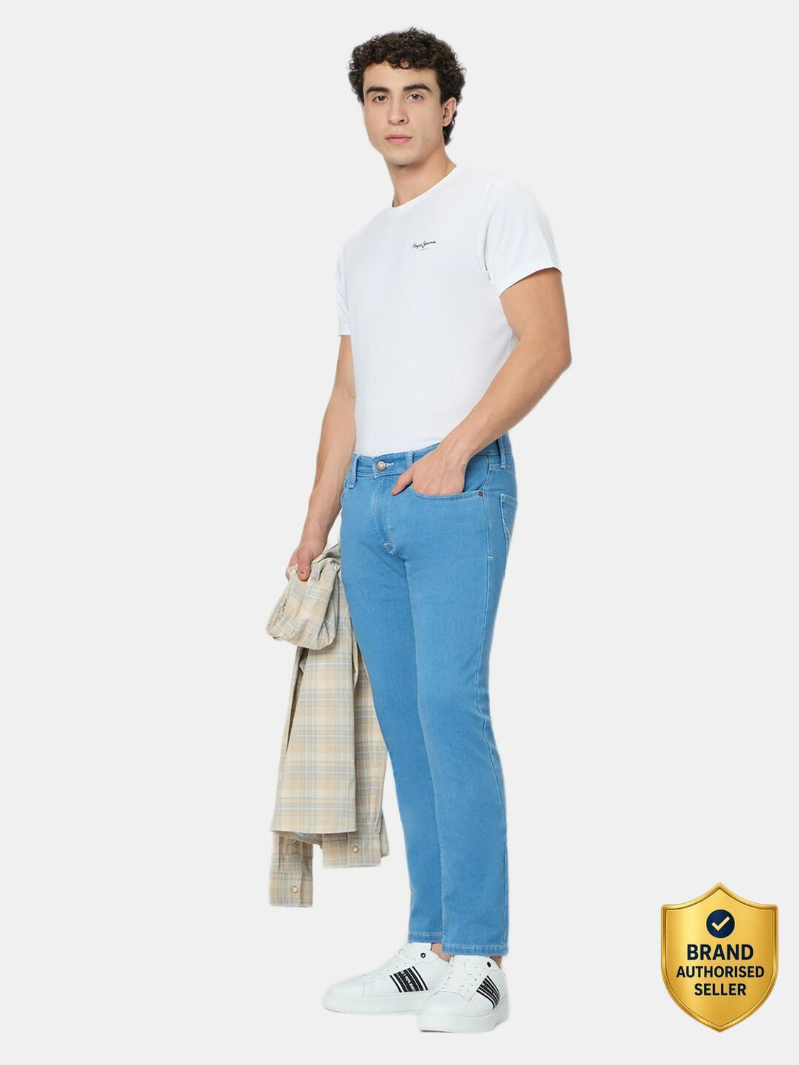 Image of Pepe Jeans Slim Men Blue Jeans
