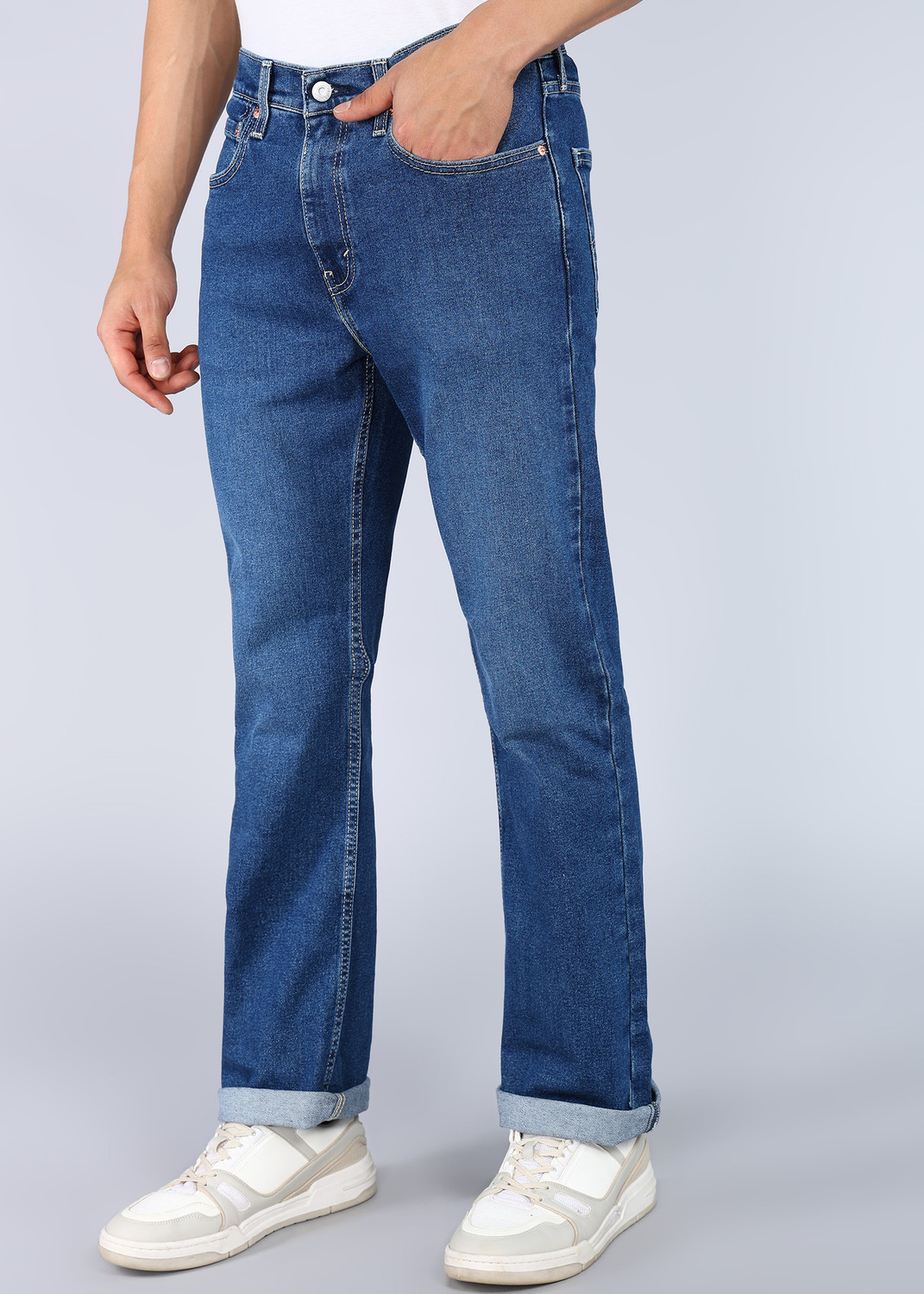 Image of LEVI'S Boot-Leg Men Blue Jeans