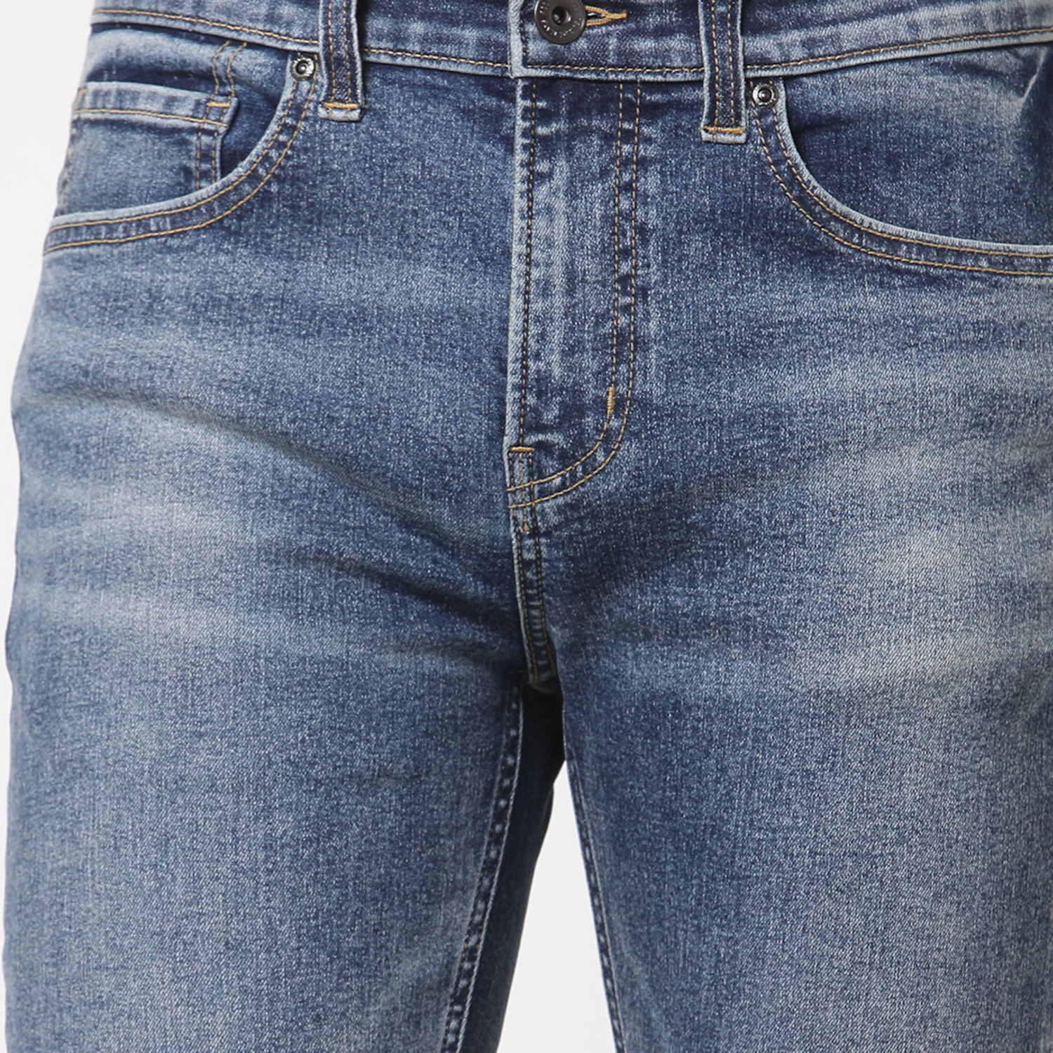 Image of RED TAPE Skinny Men Blue Jeans