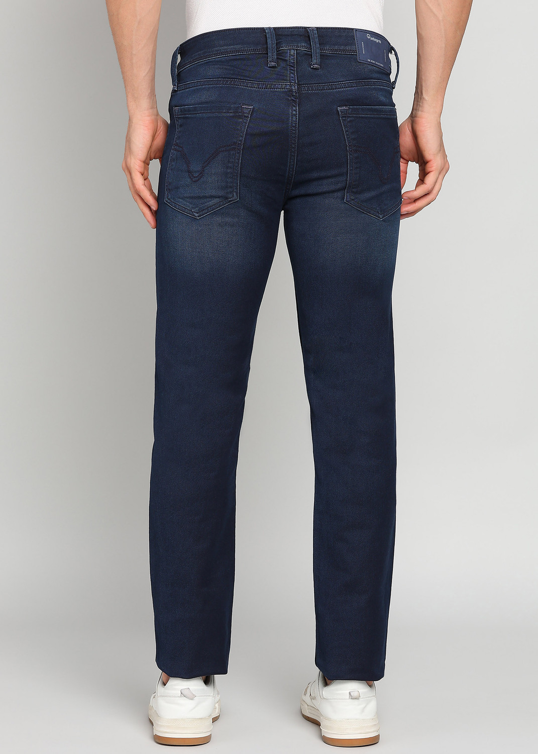 Image of INTEGRITI Slim Men Dark Blue Jeans