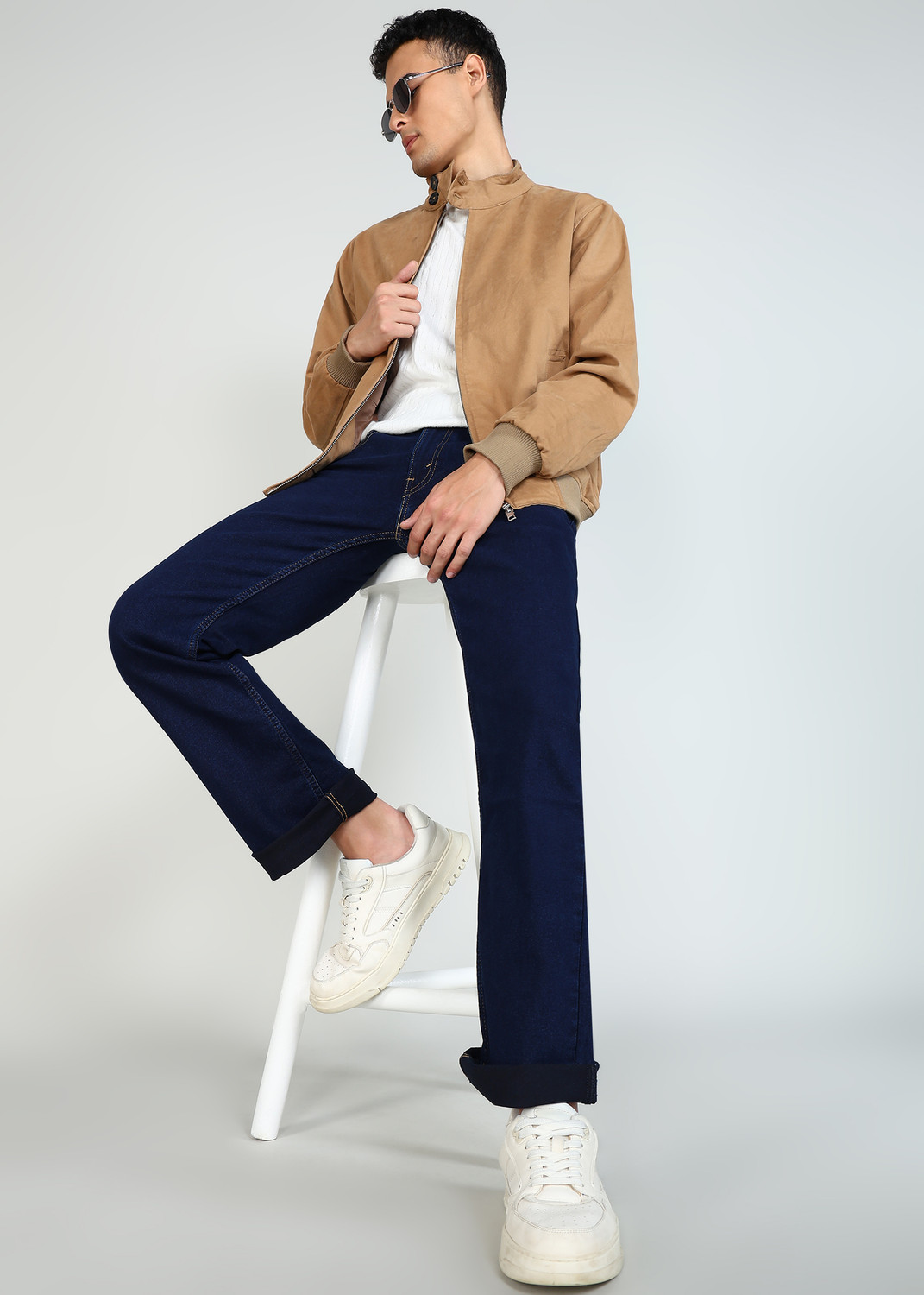 Image of LEVI'S Boot-Leg Men Dark Blue Jeans