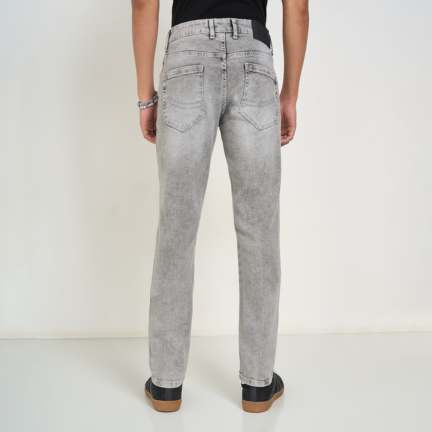 Image of SF Jeans by Pantaloons Regular Men Grey Jeans