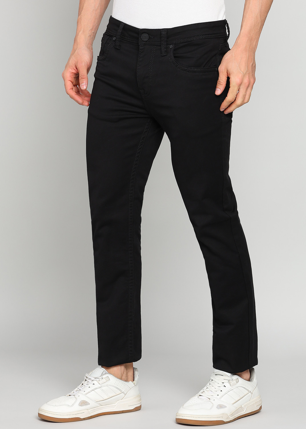 Image of INTEGRITI Slim Men Black Jeans