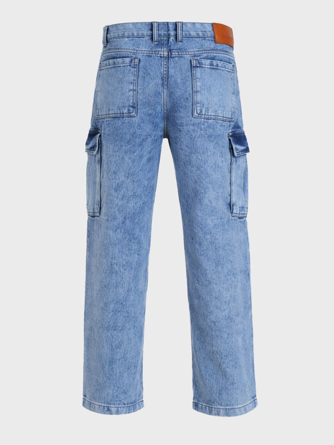 Image of The Indian Garage Co. Relaxed Fit Men Blue Jeans