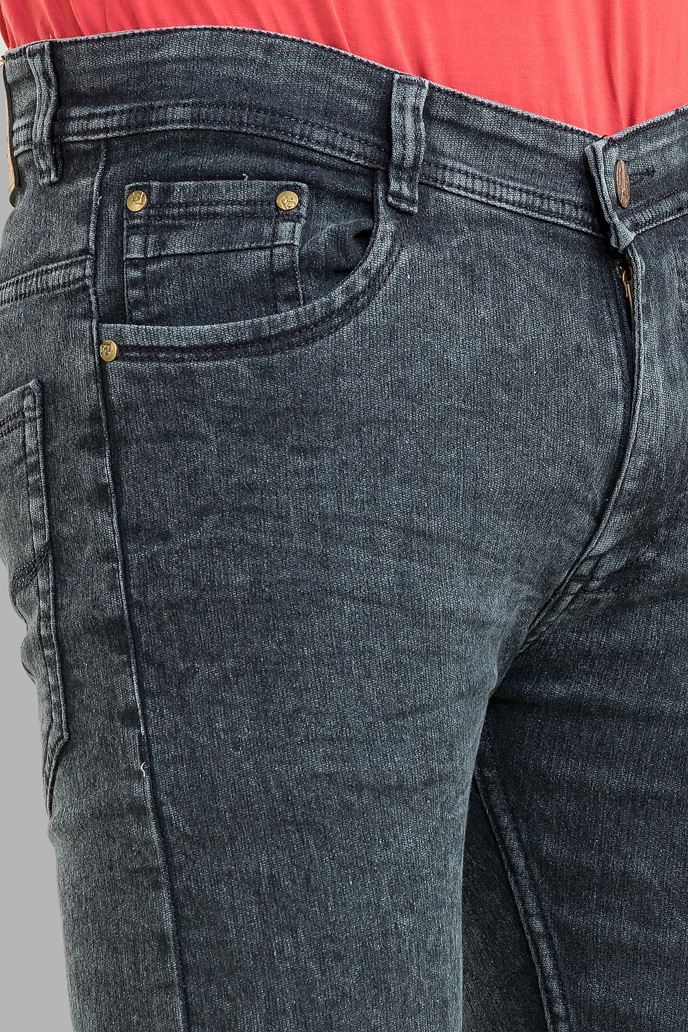 Image of METRONAUT Slim Men Dark Grey Jeans