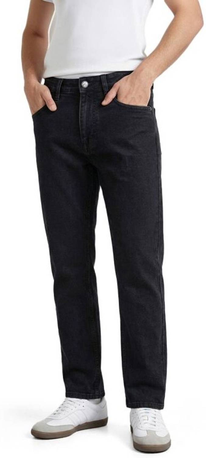 The Indian Garage Co. Slim Men Black Jeans