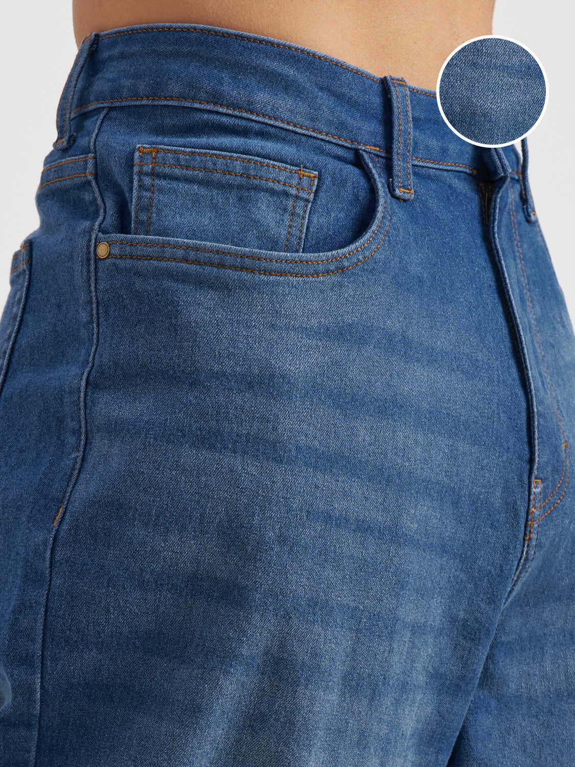 Image of HIGHLANDER Loose Fit Men Blue Jeans