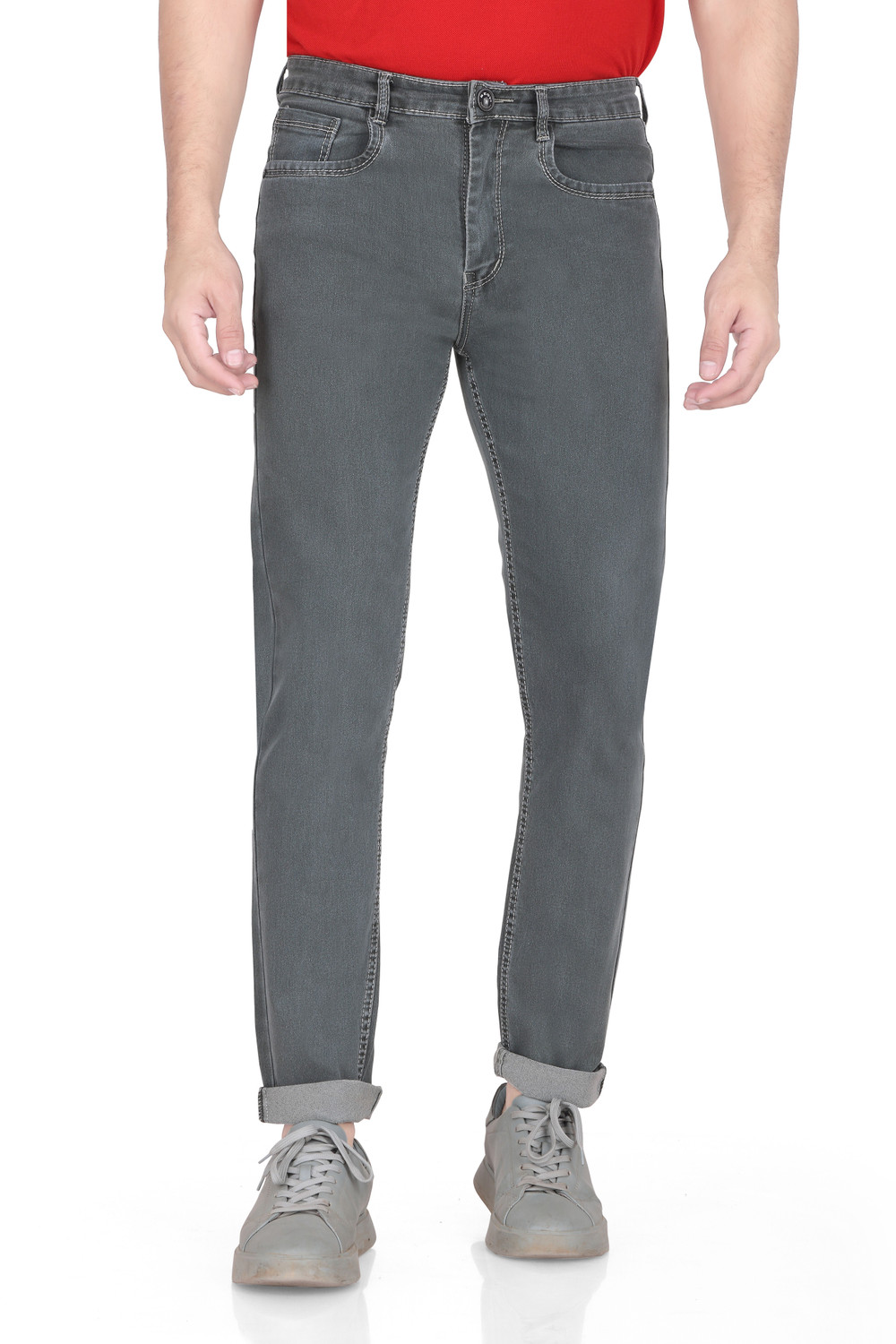 Image of REGY Slim Men Grey Jeans