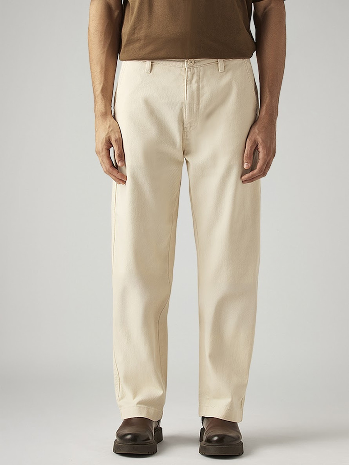 Image of LEVI'S Loose Fit Men White Jeans