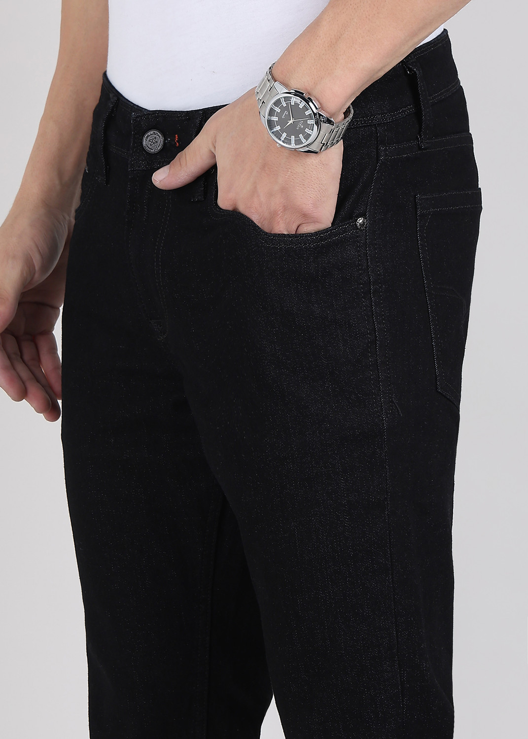 Image of KILLER Skinny Men Dark Blue Jeans