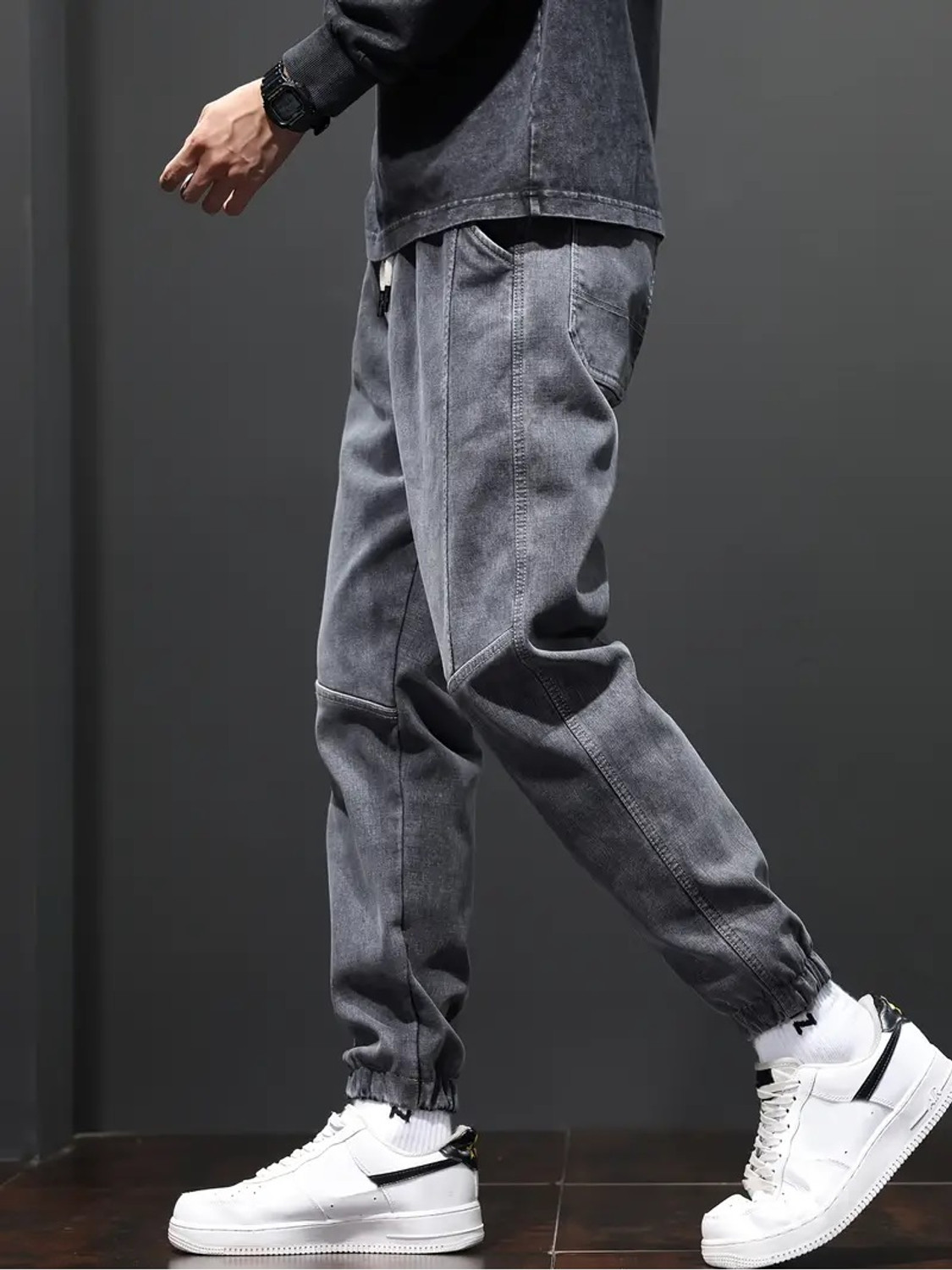Image of POSHAX Regular Men Black Jeans