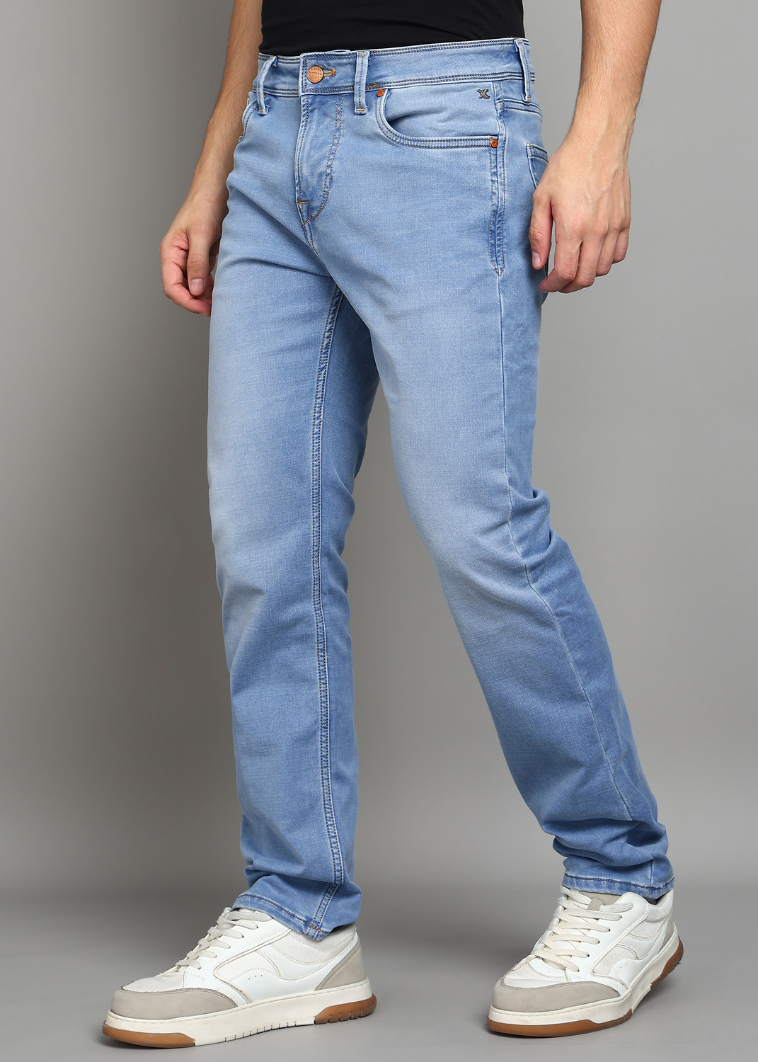 Image of KILLER Straight Fit Men Blue Jeans