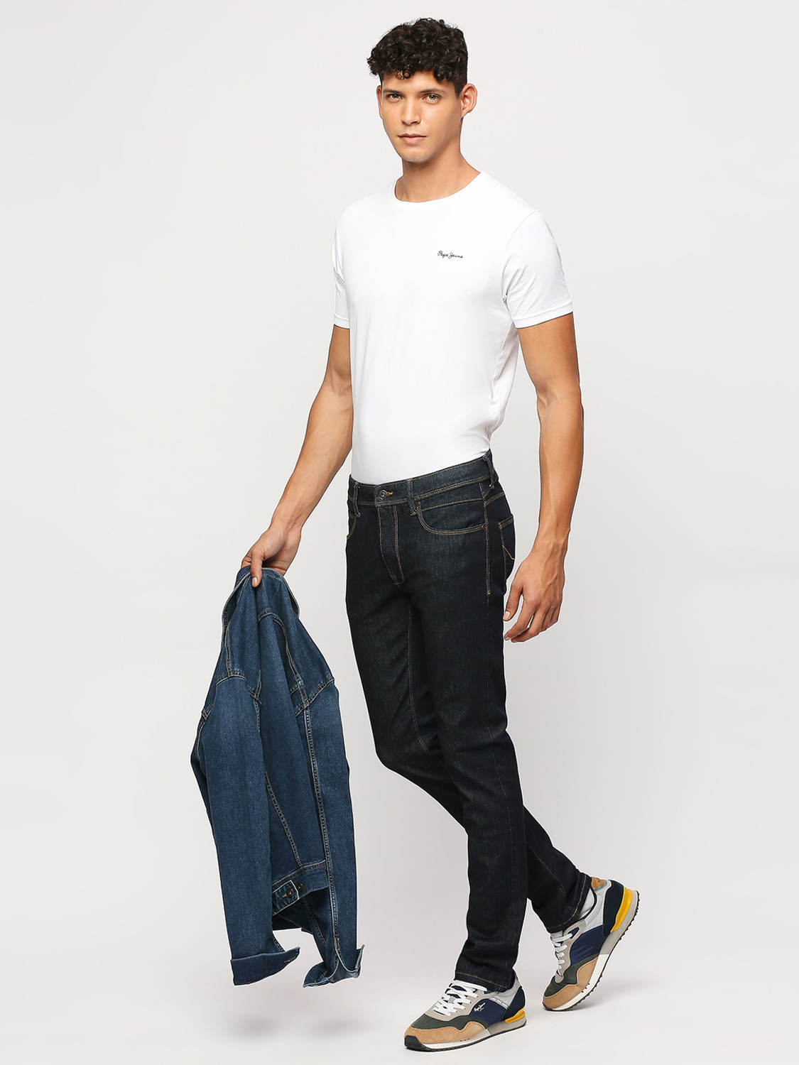 Image of Pepe Jeans Slim Men Black Jeans