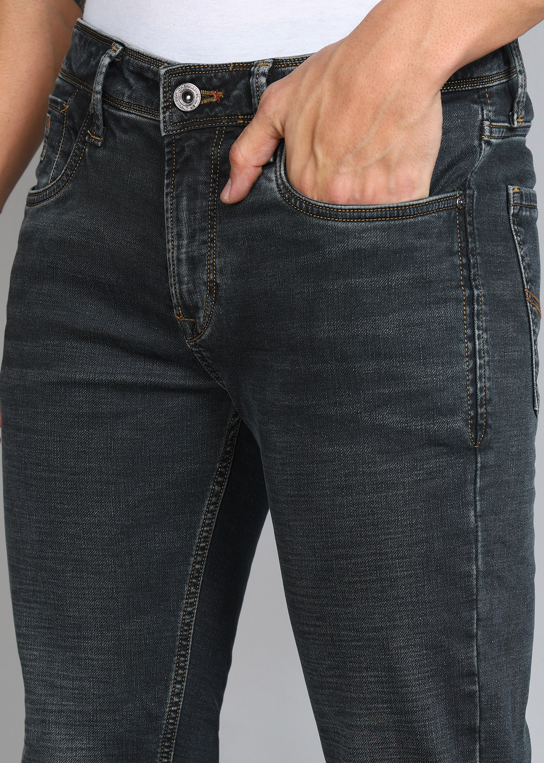Image of KILLER Skinny Men Dark Green Jeans