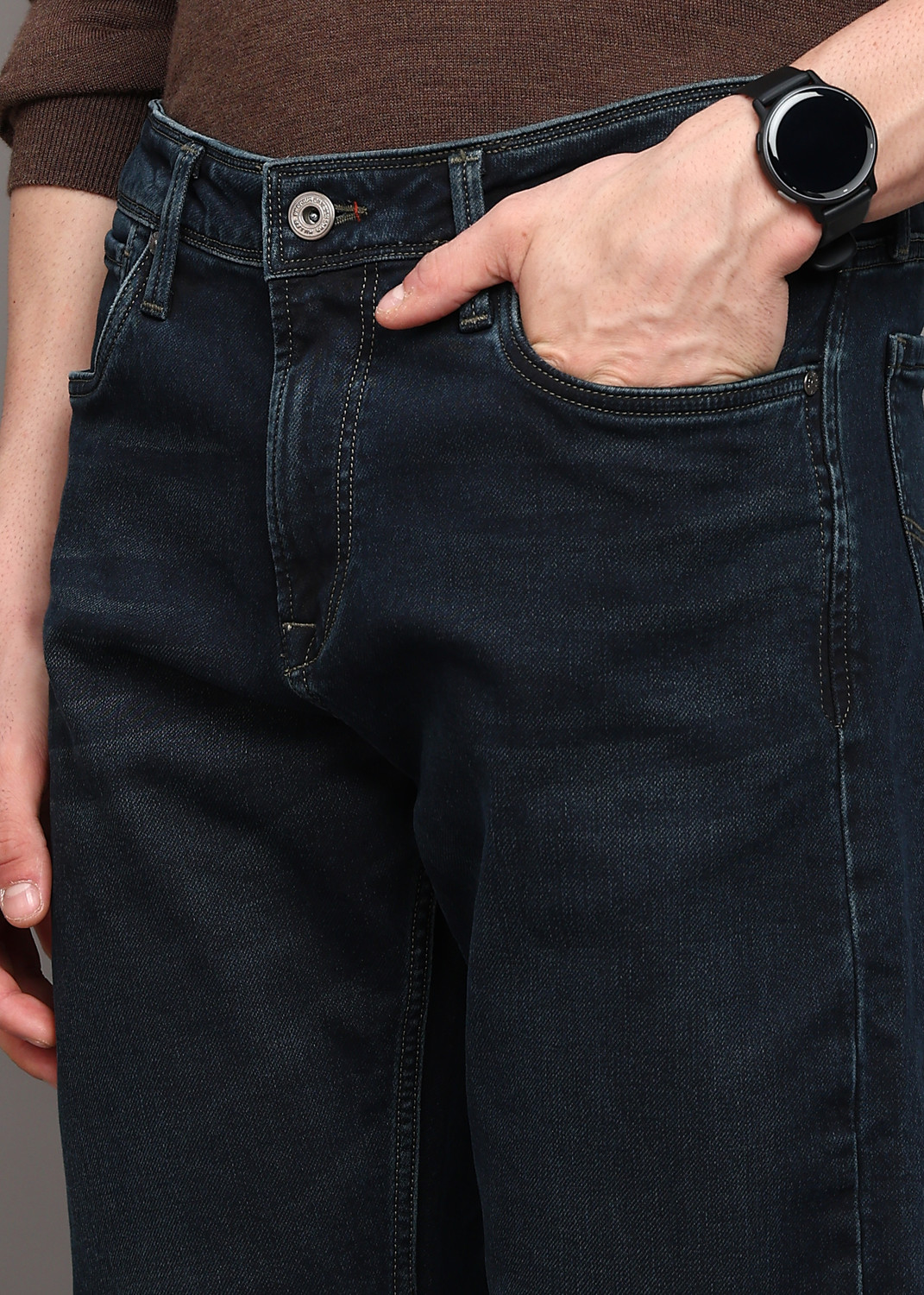Image of KILLER Straight Fit Men Black Jeans