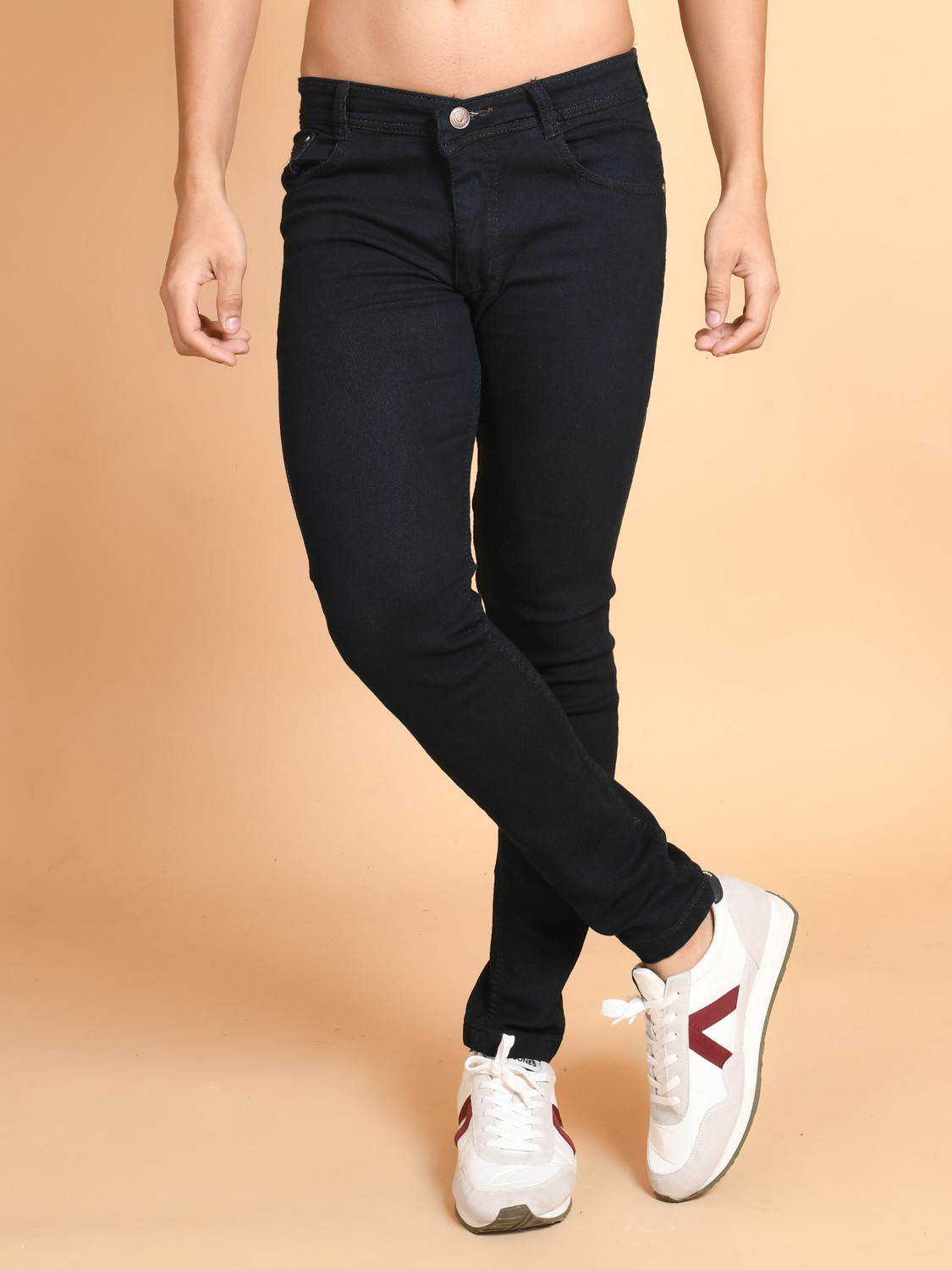 Image of Lzard Regular Men Multicolor Jeans