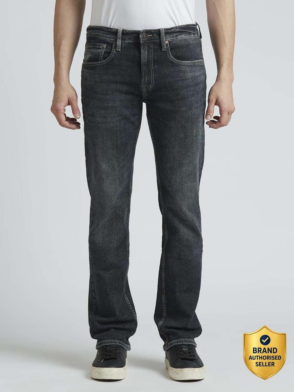 Image of Pepe Jeans Regular Men Grey Jeans