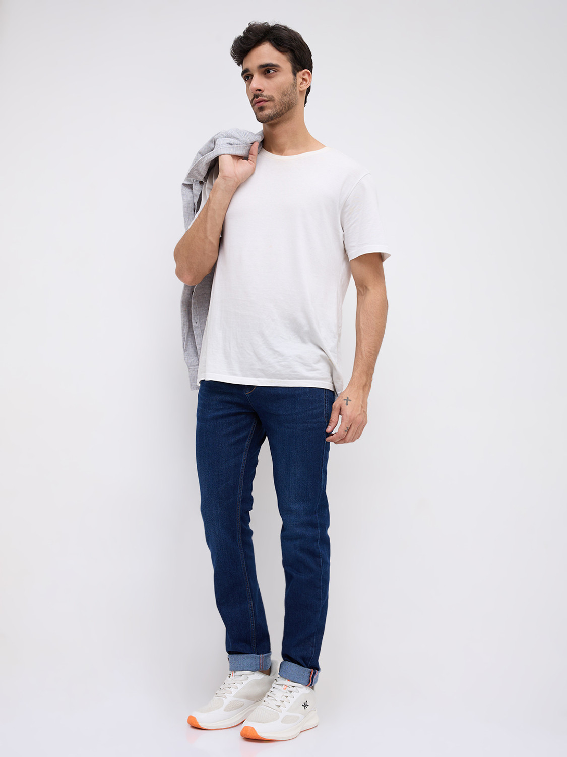 Image of KILLER Slim Men Dark Blue Jeans