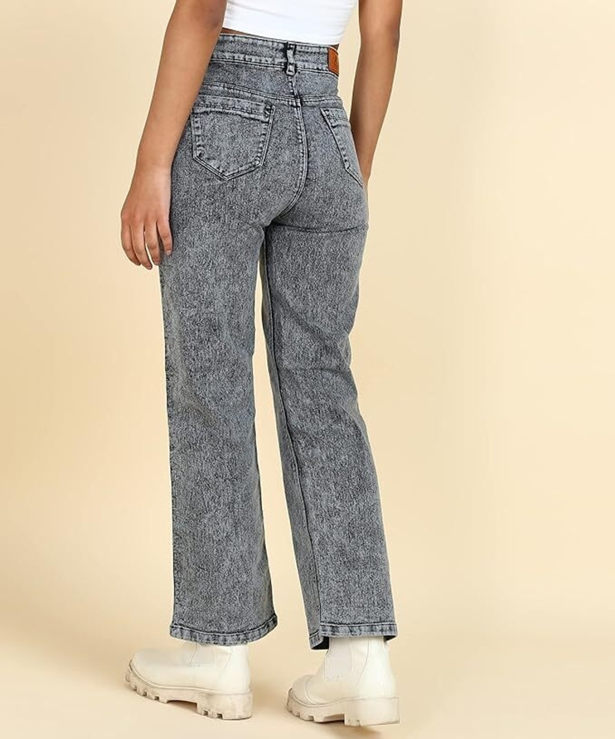 Image of KILLER Straight Fit Girls Blue Jeans