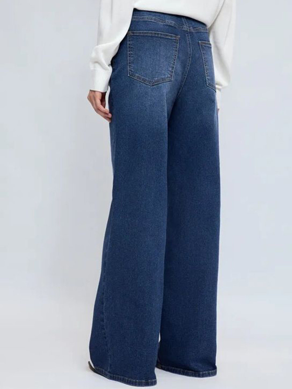 Image of AADVI FASHION Loose Fit Women Dark Blue Jeans