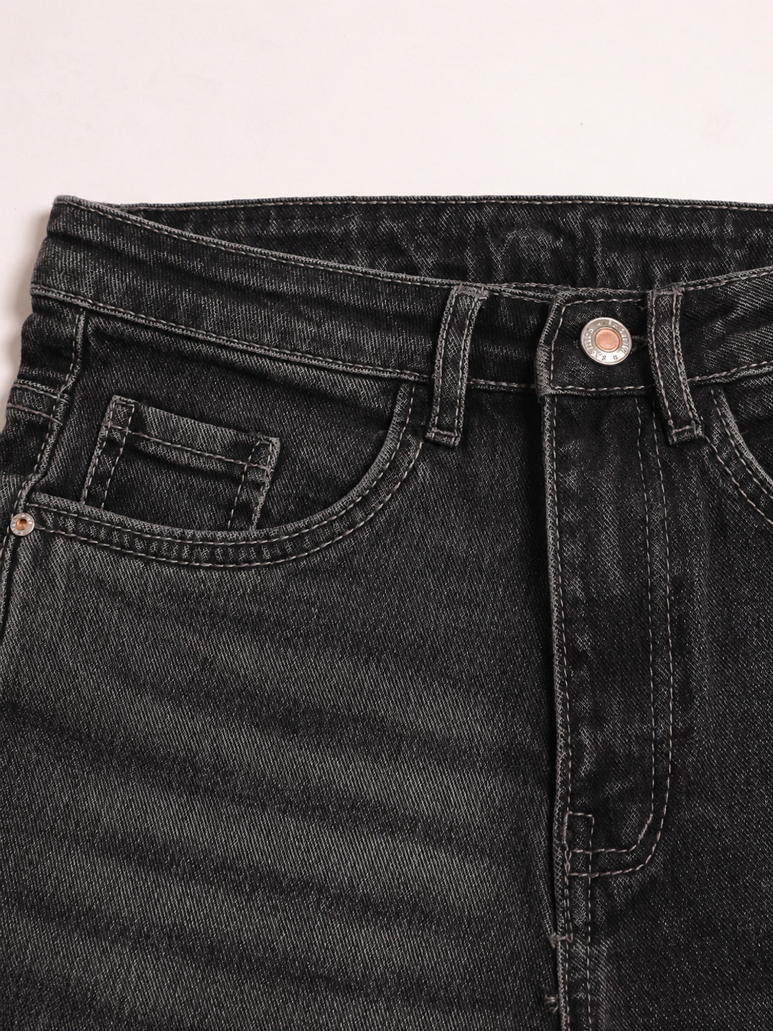 Image of AAV2 Flared Women Black Jeans