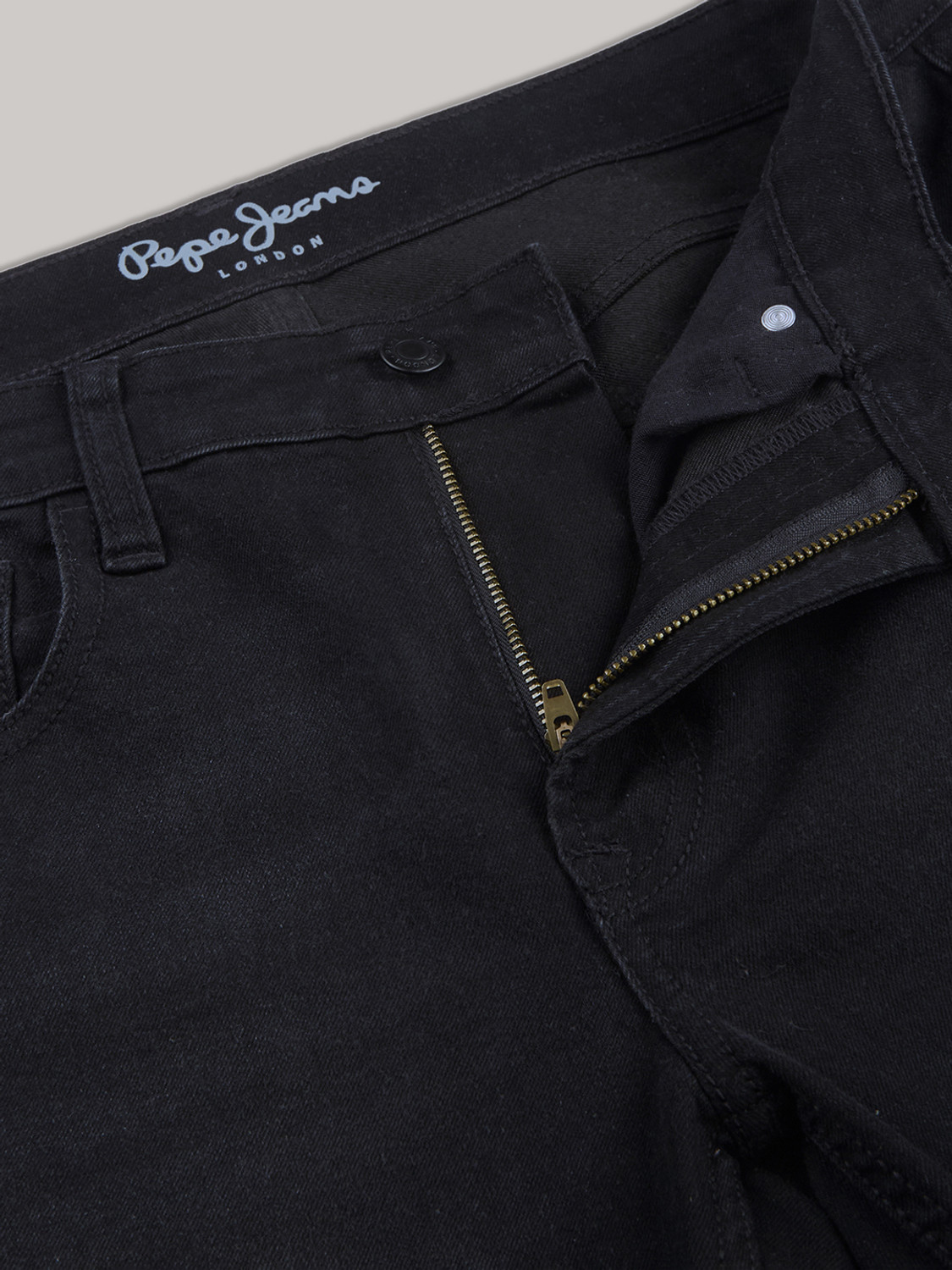 Image of Pepe Jeans Slim Men Black Jeans