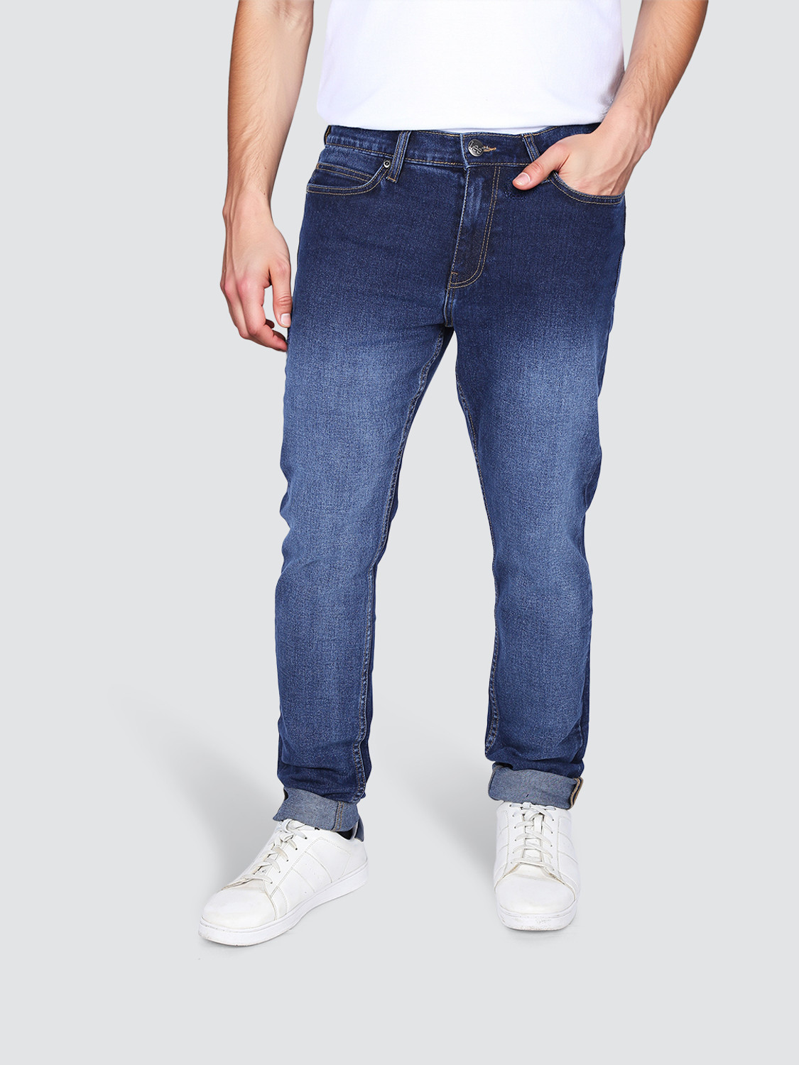 Image of LEE Skinny Men Blue Jeans