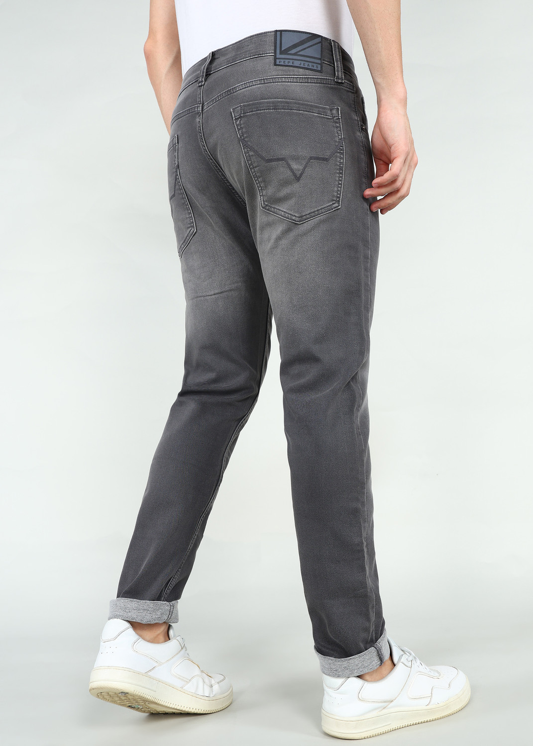 Image of Pepe Jeans Regular Men Grey Jeans