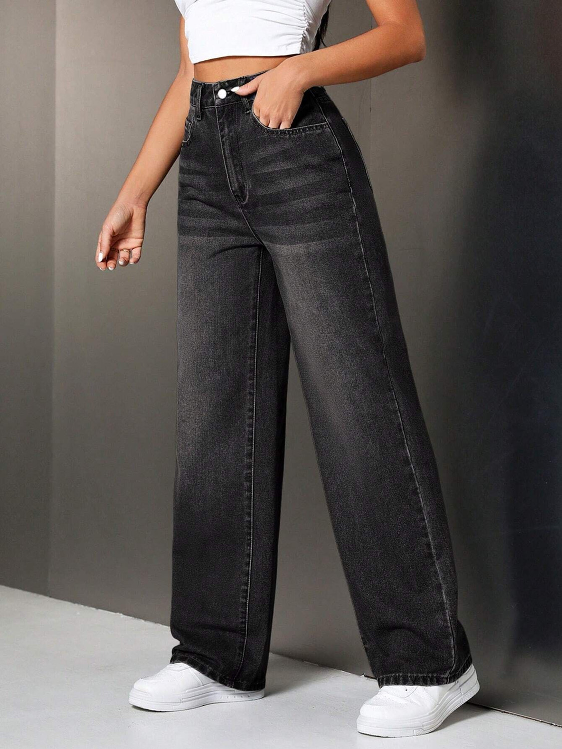 Image of YMT Regular Women Black Jeans