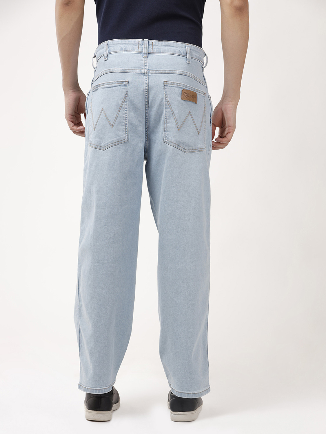 Image of Wrangler Loose Fit Men Blue Jeans