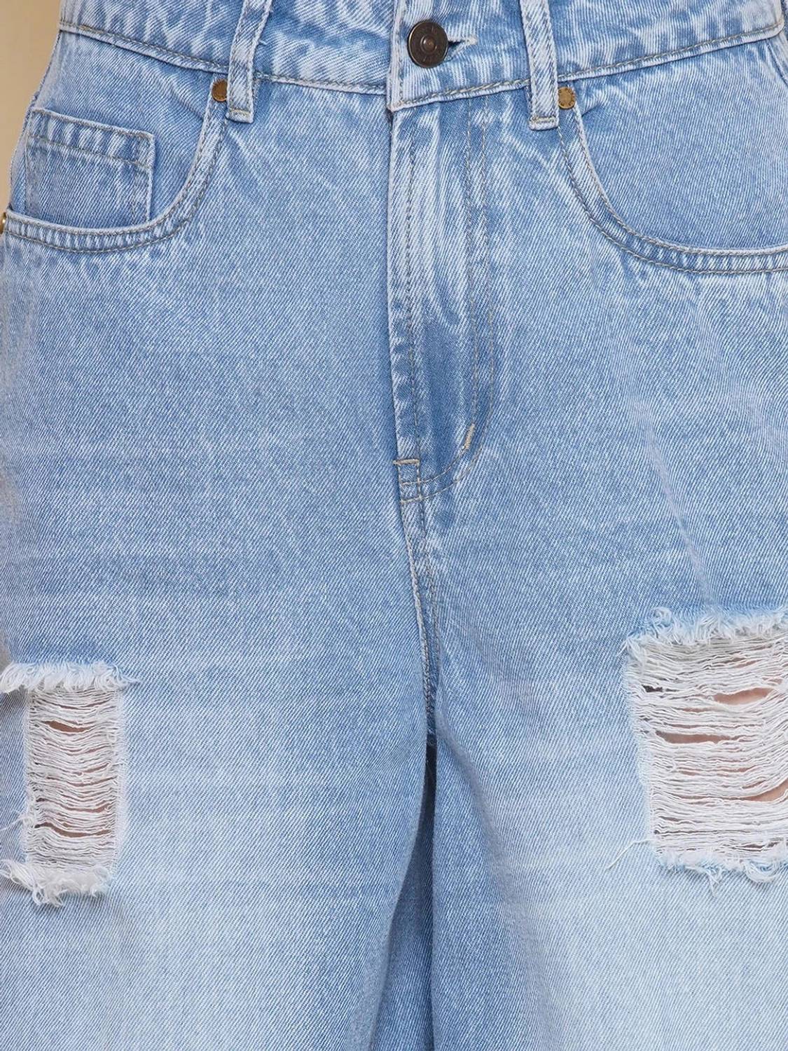 Puella Loose Fit Women Blue Jeans - Image 5