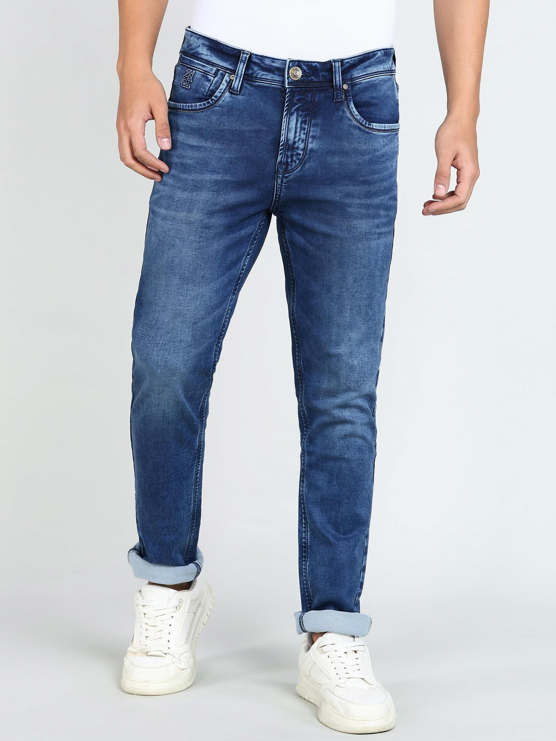 Image of INTEGRITI Skinny Men Blue Jeans