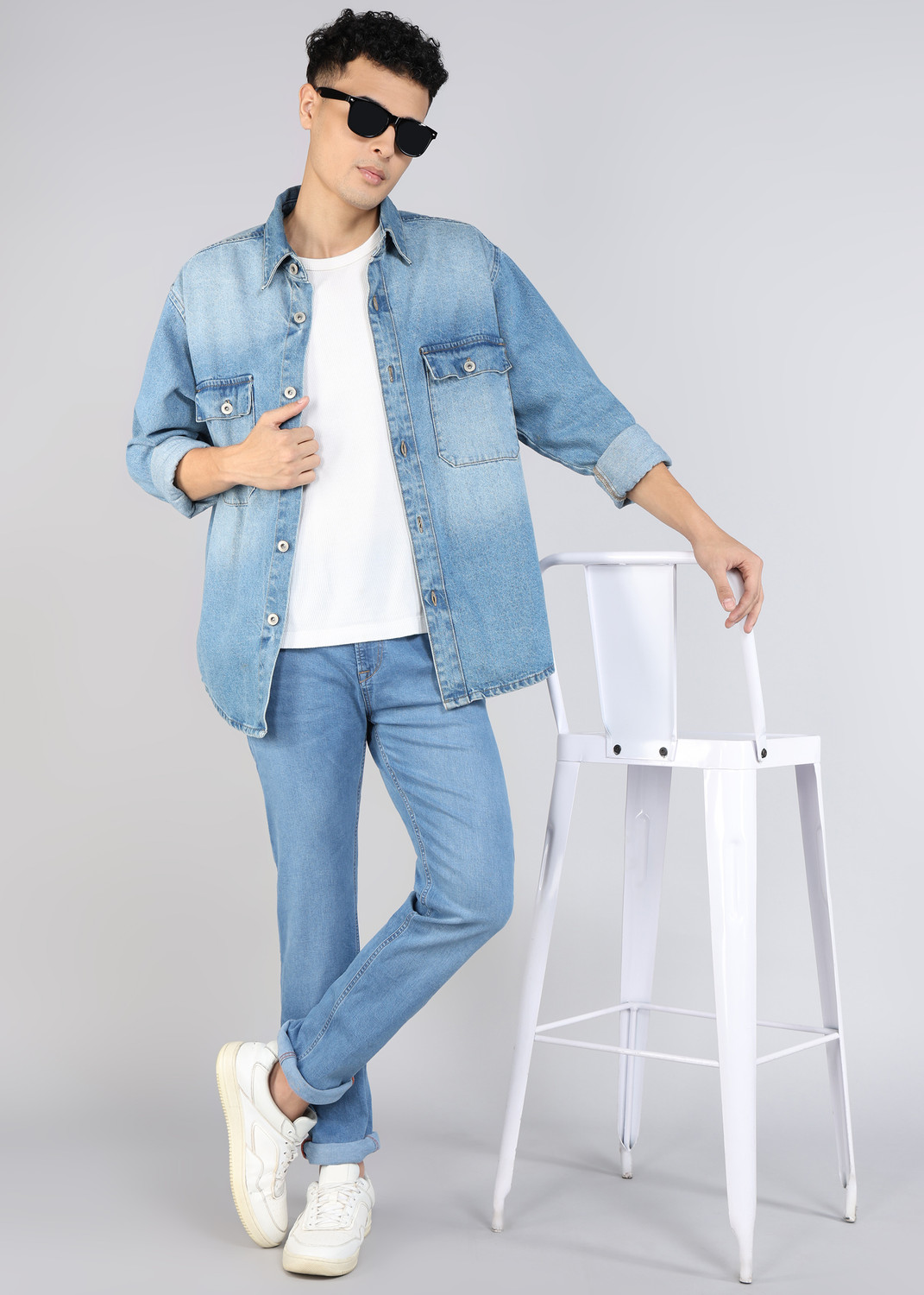 Image of KILLER Regular Men Blue Jeans