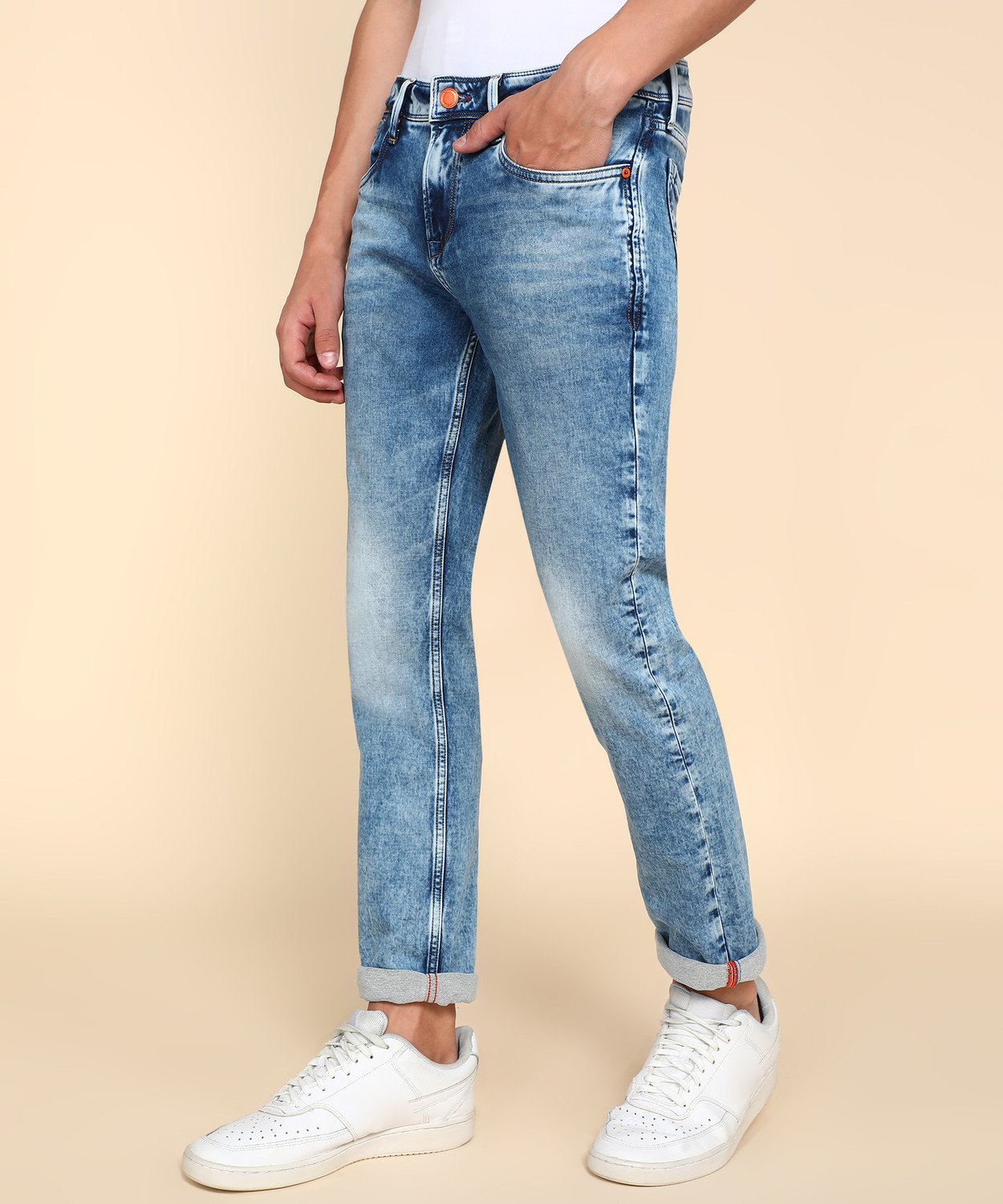 Image of KILLER Slim Men Blue Jeans