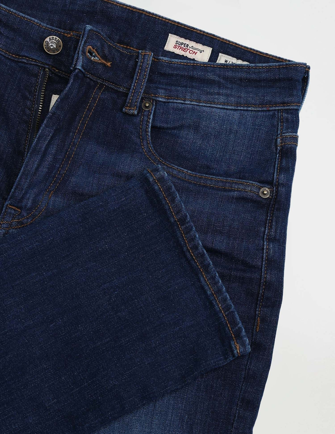 Image of U.S. POLO ASSN. Slim Men Blue Jeans