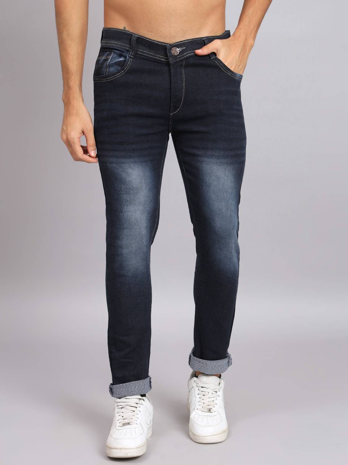 linaria Regular Men Blue Jeans