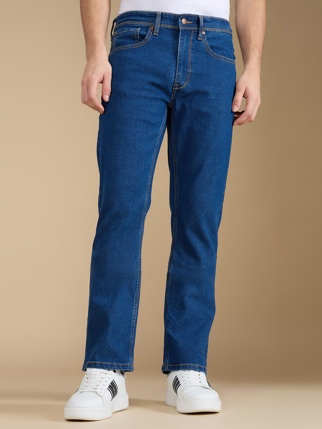 Image of Pepe Jeans Boot-Leg Men Dark Blue Jeans