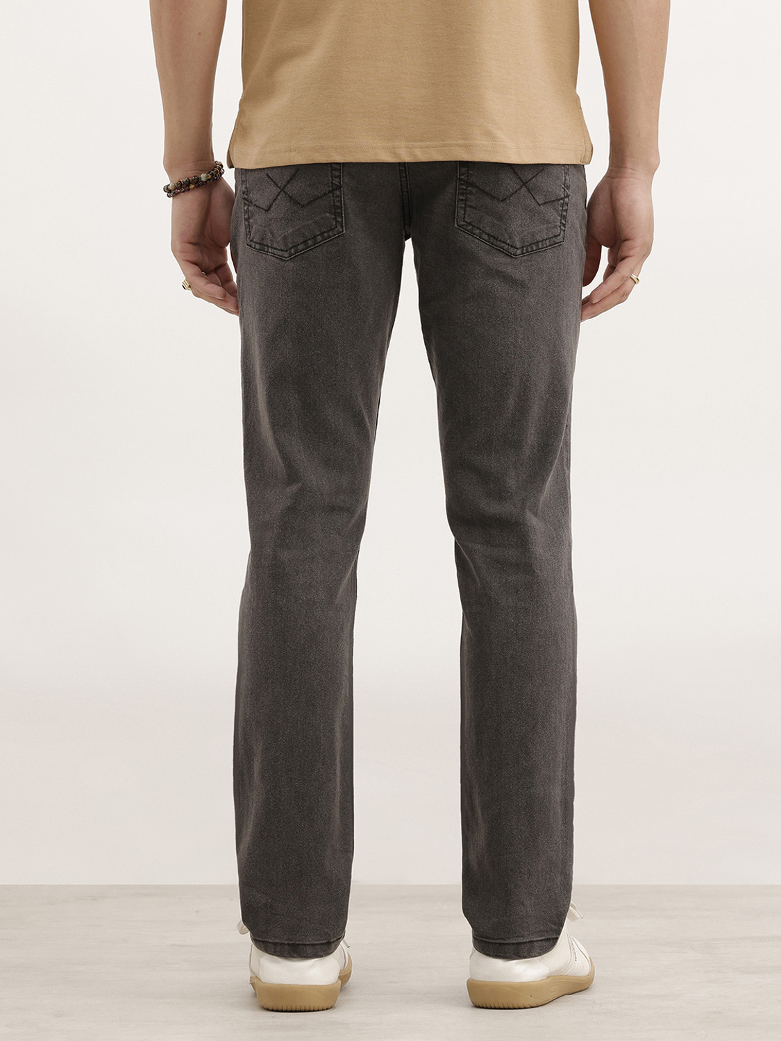 Image of WROGN Slim Men Dark Grey Jeans