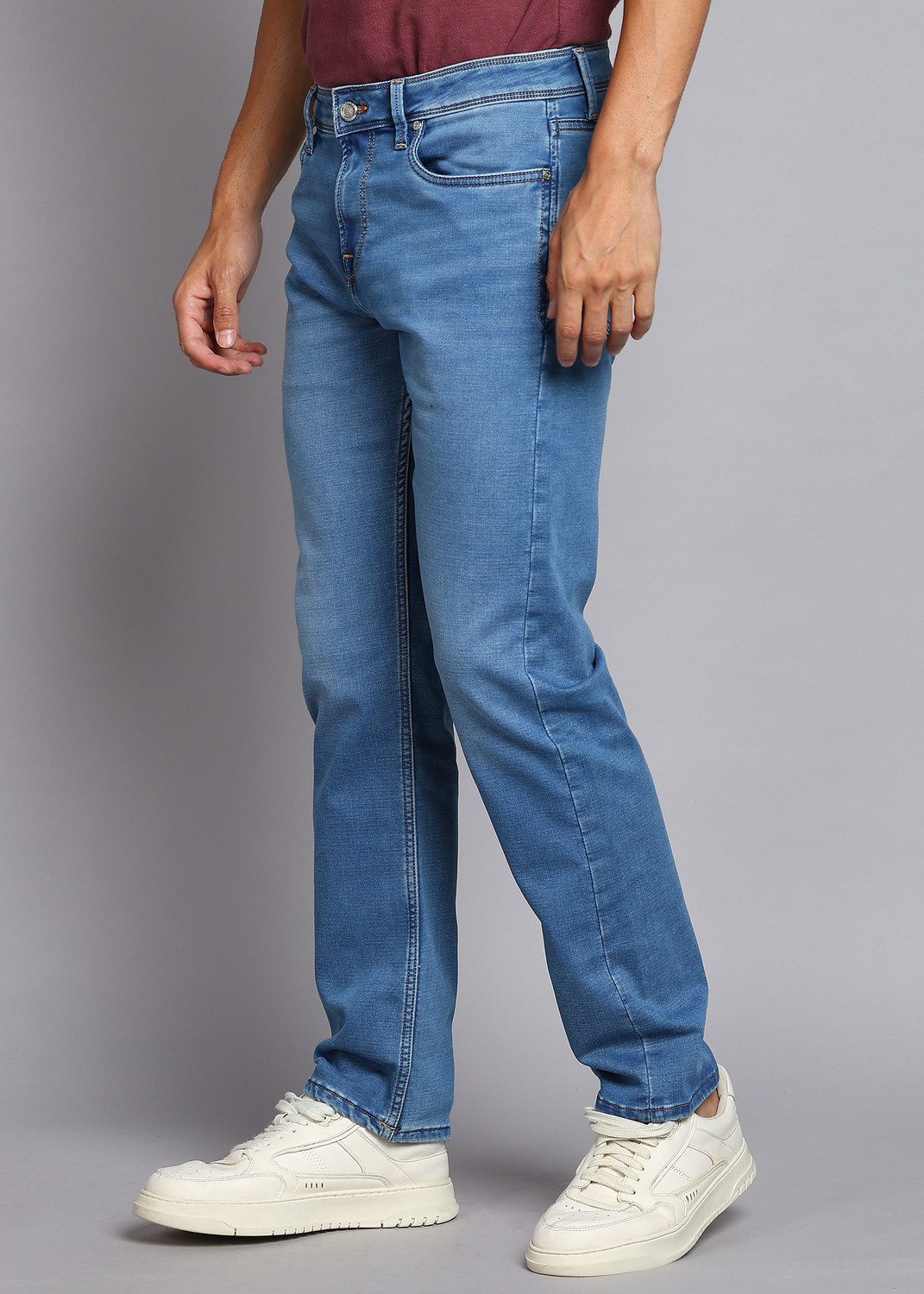 Image of KILLER Straight Fit Men Blue Jeans