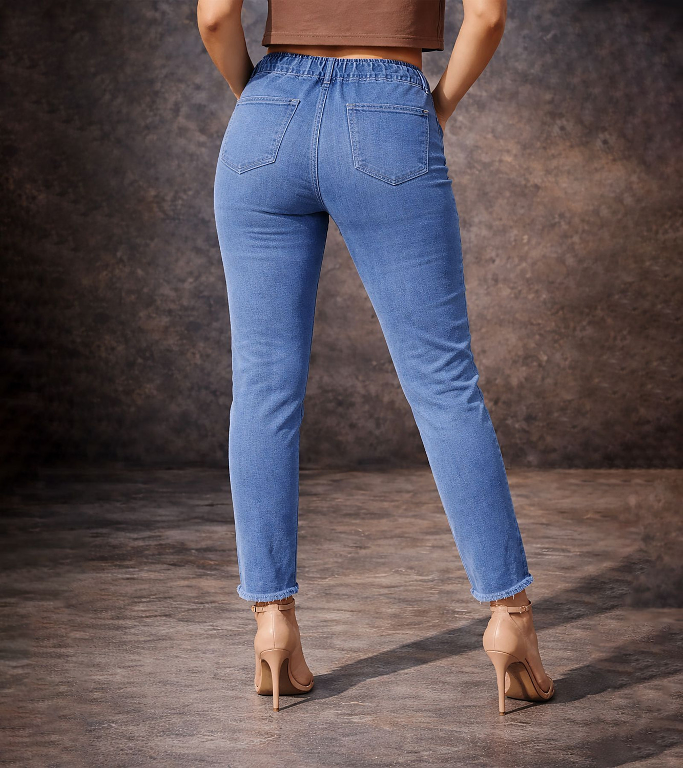 Image of NEUNK Regular Women Light Blue Jeans