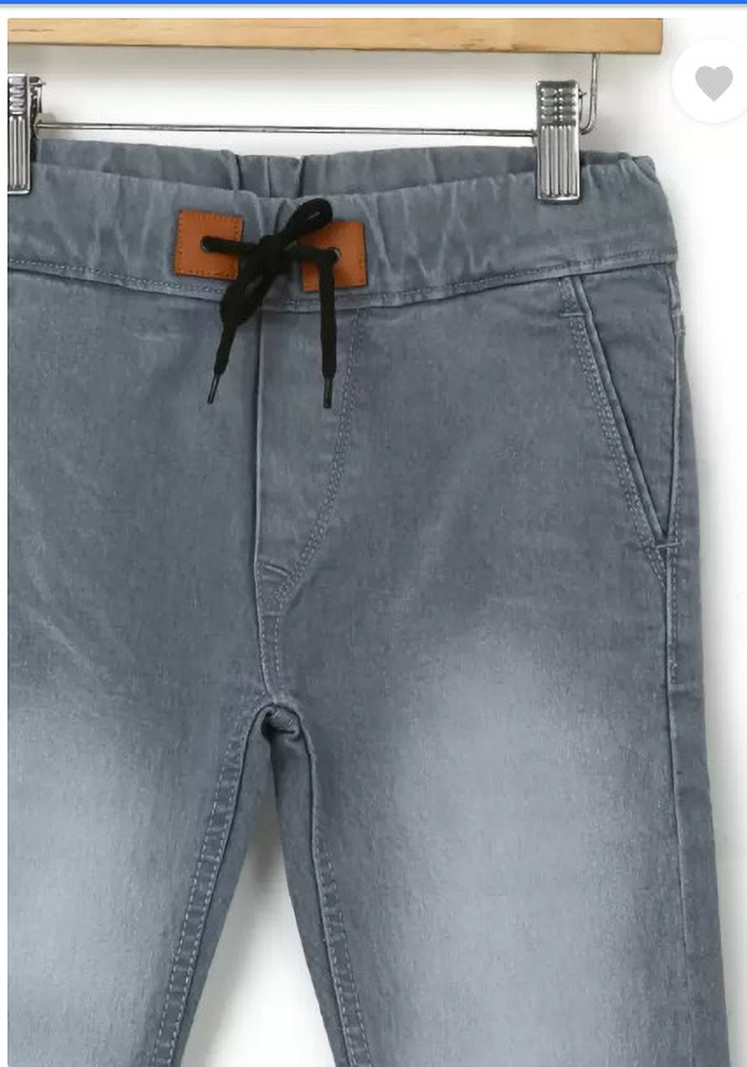 Image of Creatywitty Jogger Fit Men Grey Jeans