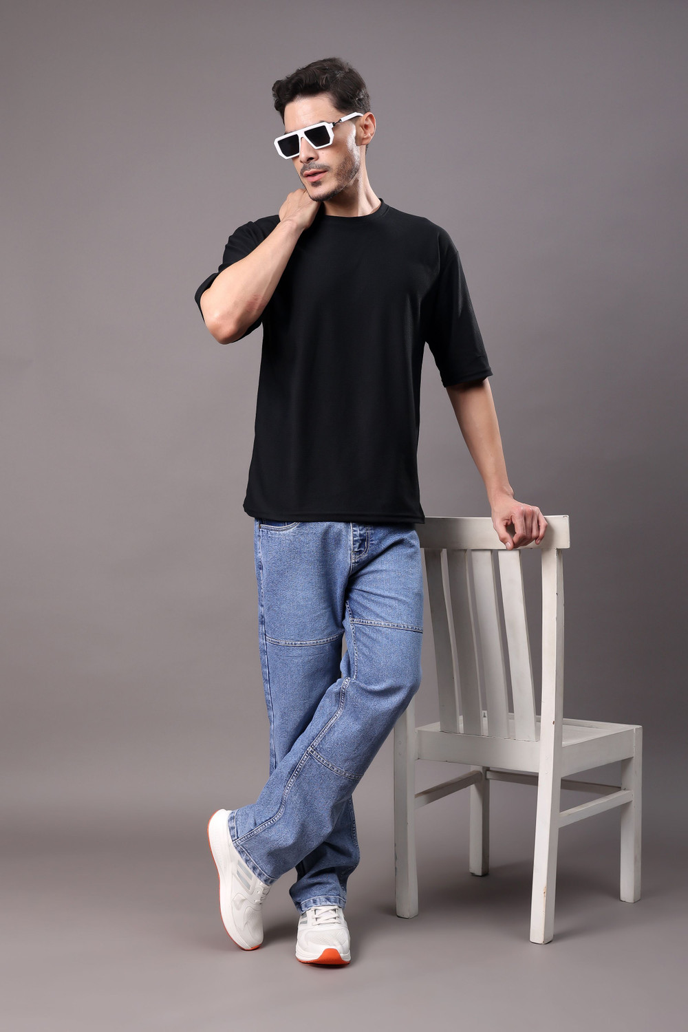 Image of ZAYSH Regular Men Blue Jeans
