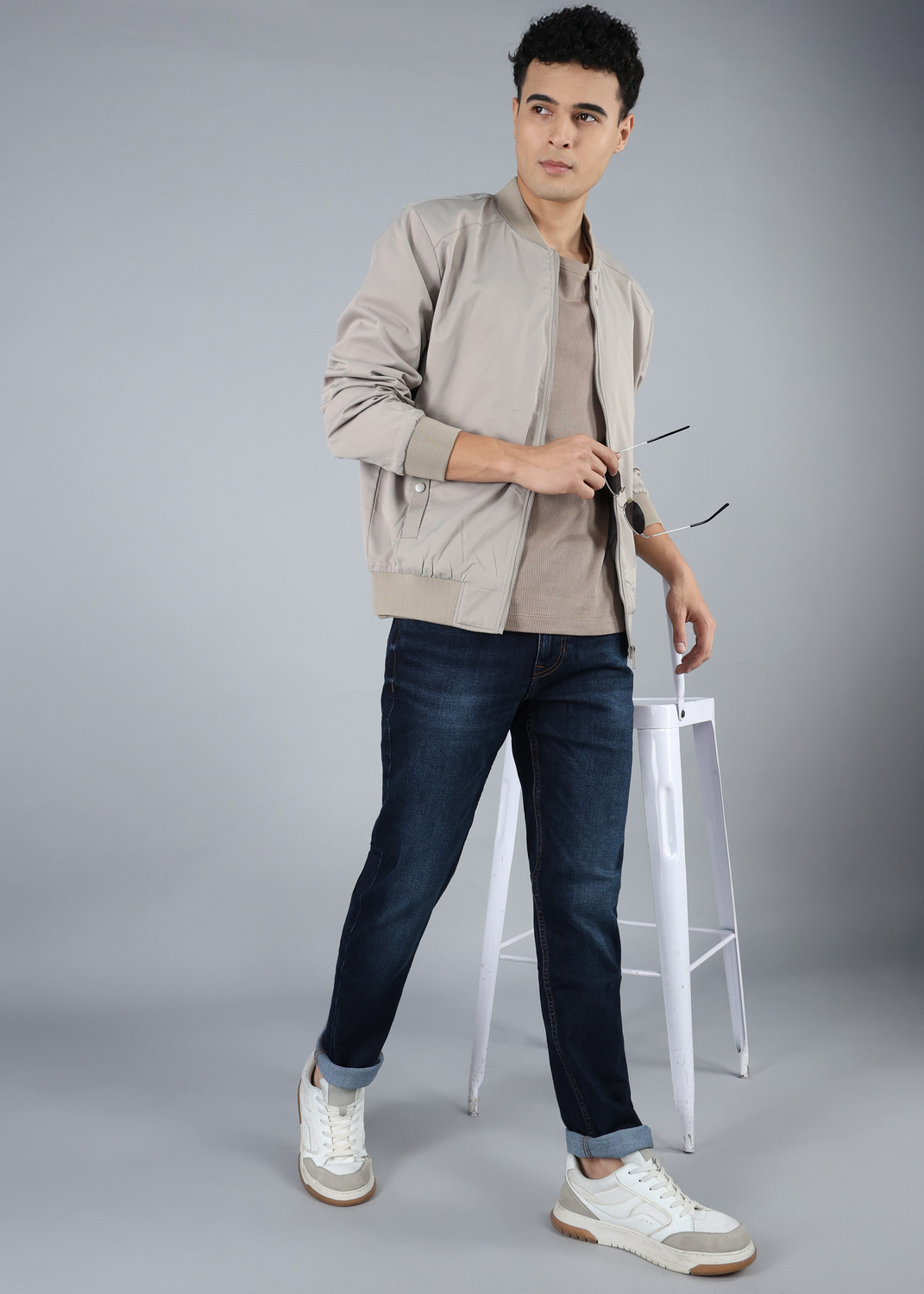 Image of U.S. Polo Assn. Denim Co. Tapered Fit Men Blue Jeans
