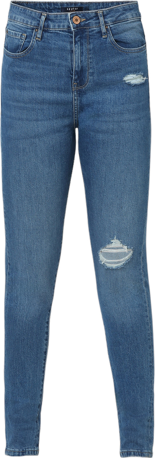 Image of Spykar Slim Women Blue Jeans
