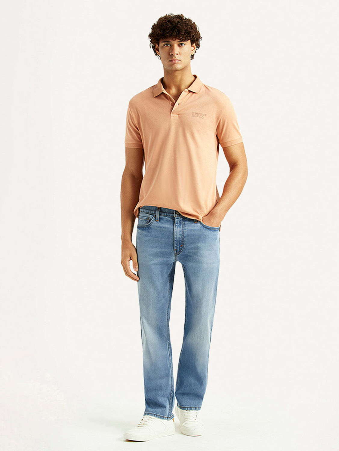 Image of LEVI'S Straight Fit Men Light Blue Jeans