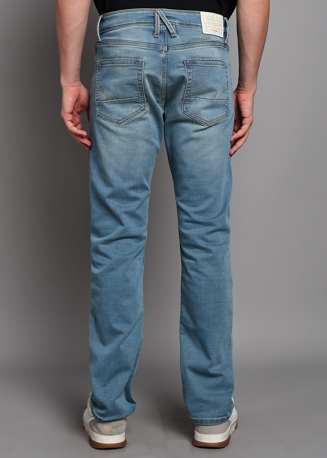 Image of KILLER Straight Fit Men Blue Jeans