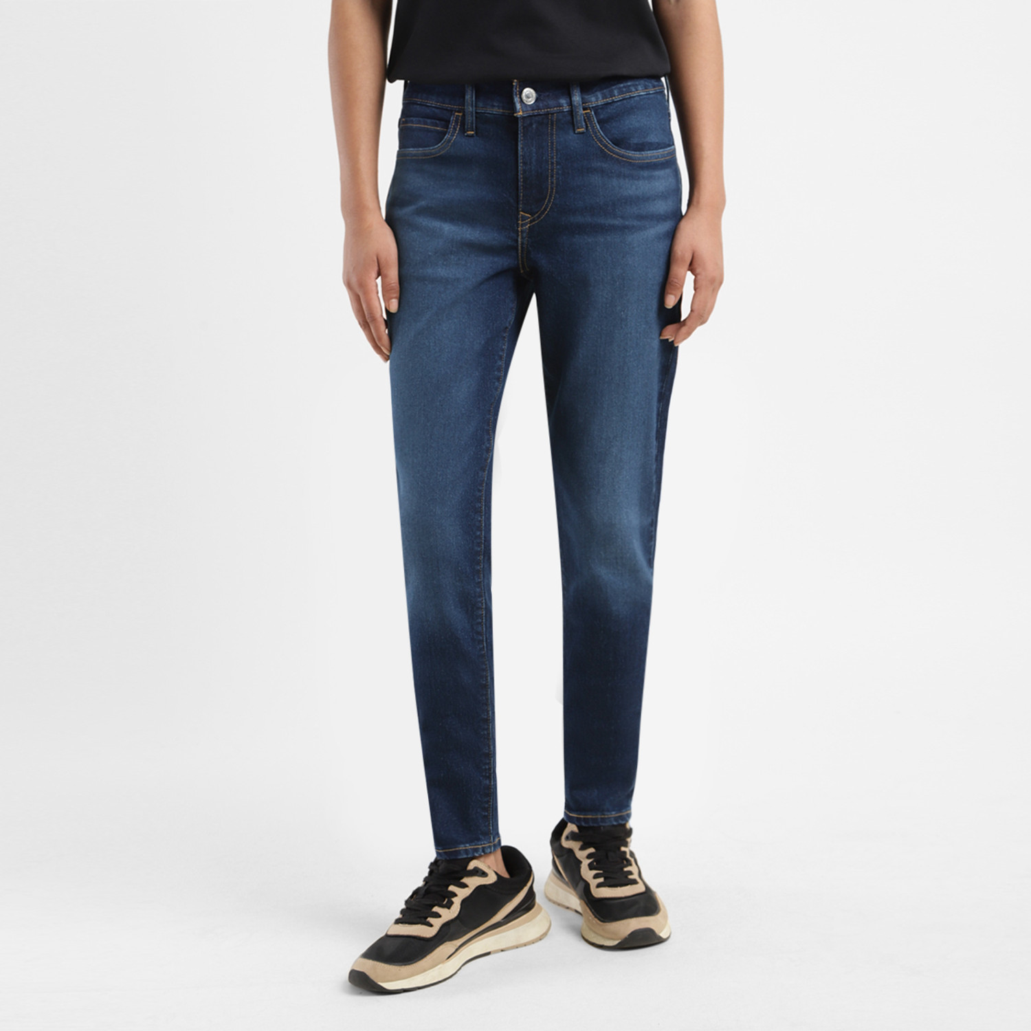 Image of LEVI'S 710 Super Skinny Women Blue Jeans