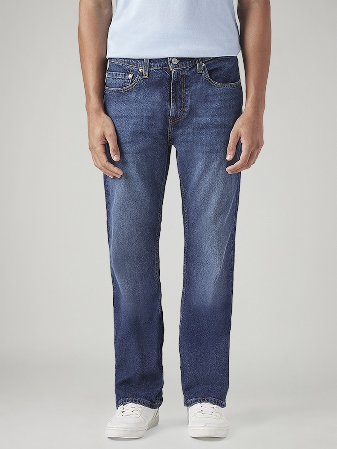 Image of LEVI'S Boot-Leg Men Dark Blue Jeans